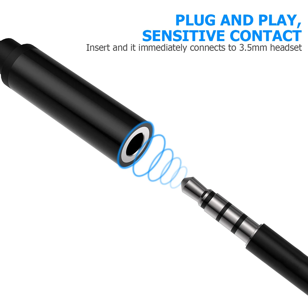 

3Pcs Type C to 3.5mm Headphone Adapter Durable Wear Resistant Reduces Electromagnetic Radiation Original Sound Quality Multiple