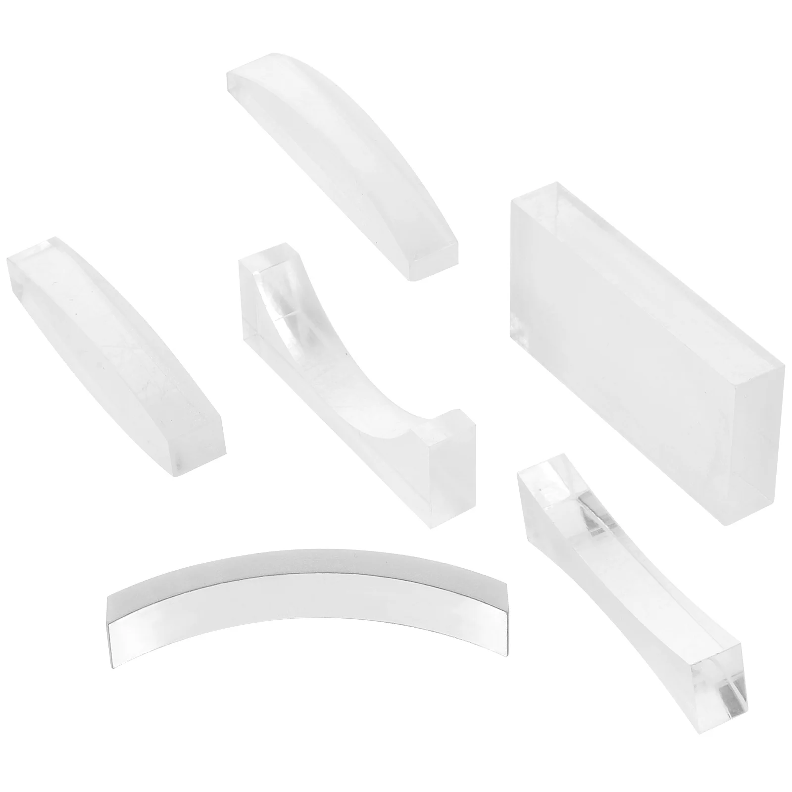

Physics Teaching Convex Lens Glass Prisms for Science Optics Kits Optical Experiment