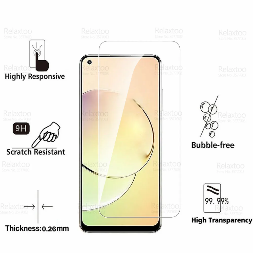 For Realme 10 4G Case 2To1 Camera Tempered Glass Realme10 Realmi Realmy 10 6.4