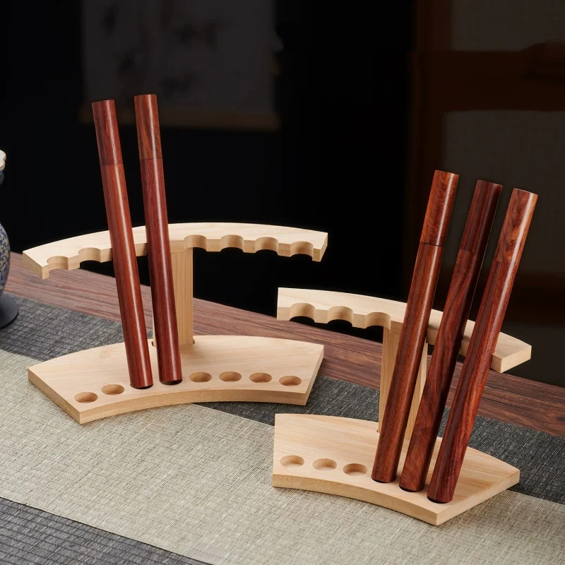 Bamboo Incense Tube Display Rack, Agarwood Thread Tray, Incense Rack, Incense Tube, Incense1 Duct Support, Storage Display Rack