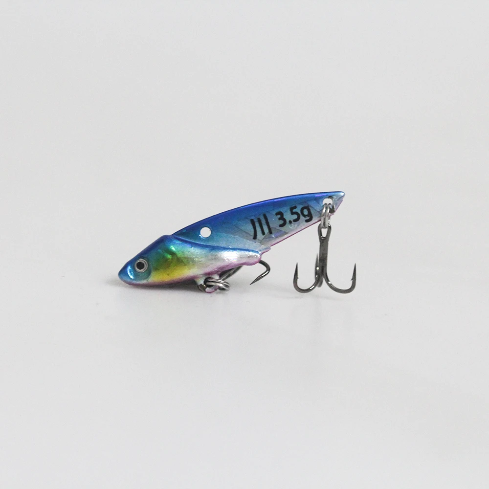 1Pc Metall Jig Sinking VIB 3,5g 7g Angeln Locken Vibration Löffel Harte Köder Crankbait Wobbler Swimbait zikade VIB Tackle – Detail 9