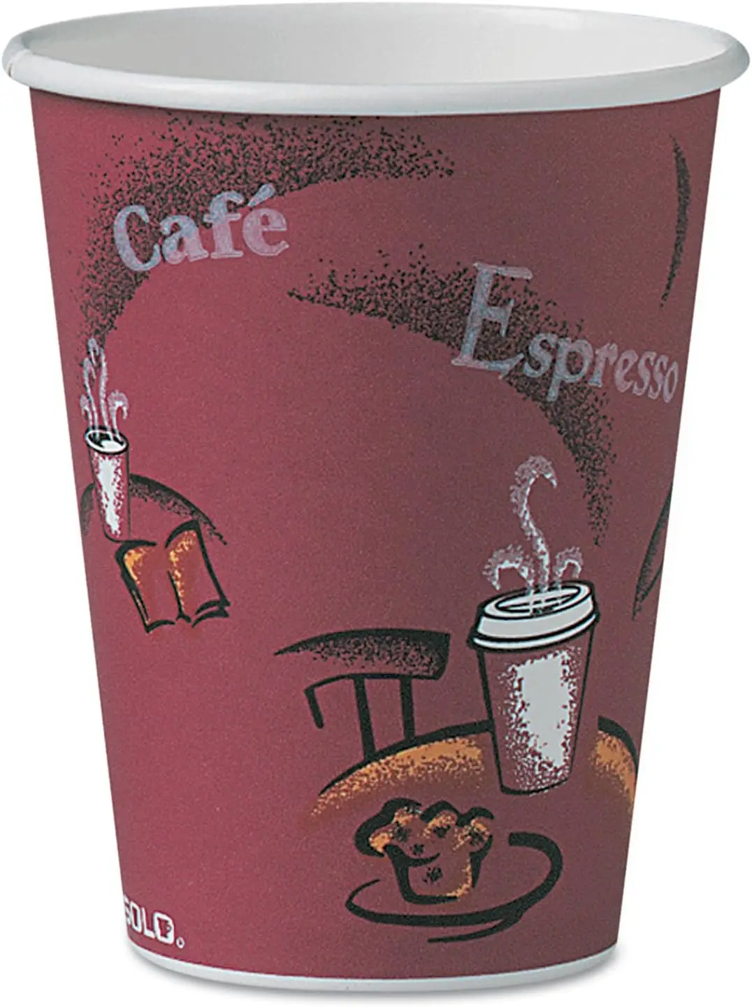 

Bistro Design Hot Drink Cups, Paper, 12 oz