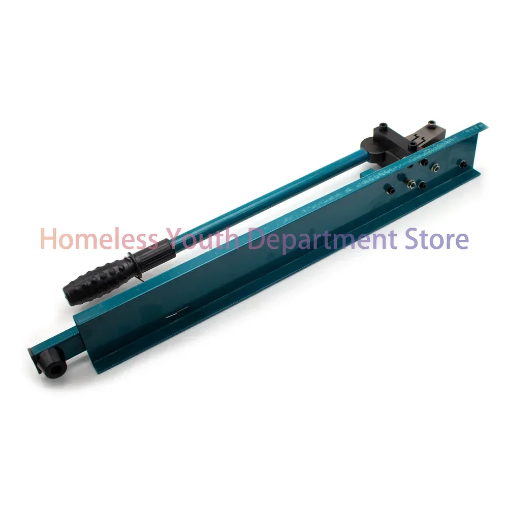 DC-35 دليل DIN قاطع السكك الحديدية فتحة مزدوجة الصلب والألومنيوم آلة قطع السكك الحديدية مع تحديد المواقع دبوس ومسطرة التخرج #6