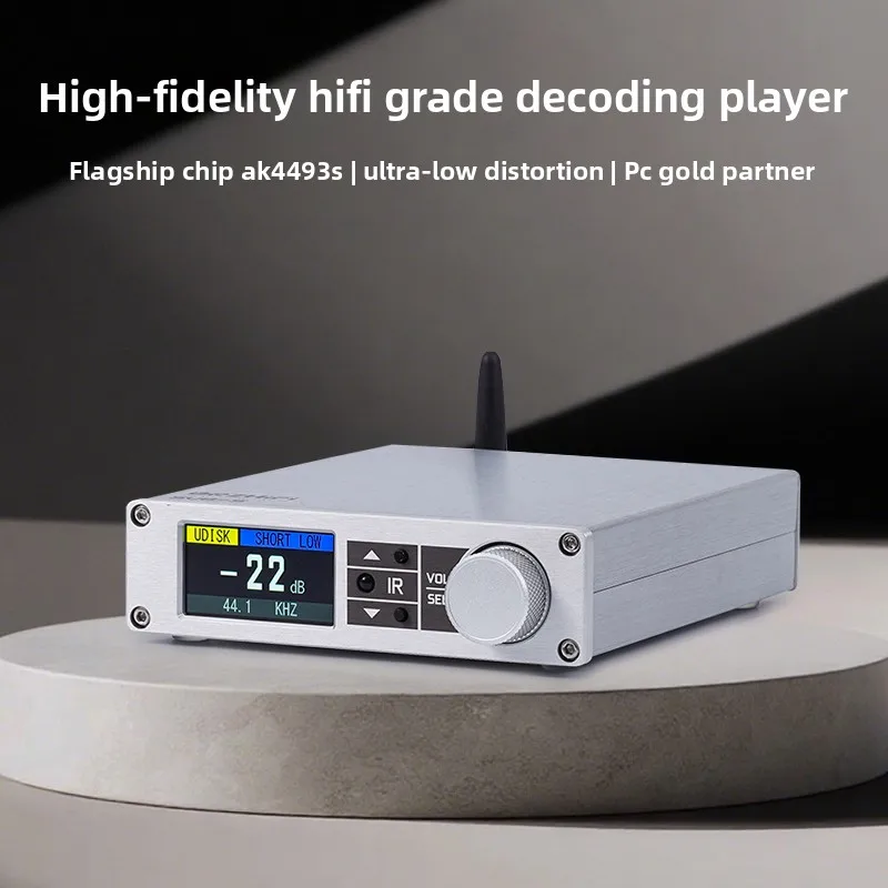Последнее обновление BREEZE, специальный Hi-Fi декодер SU8S, AK4493, ЦАП, плеер, лихорадка, универсальный Bluetooth 5,4 Последнее обновление BREEZE, специальный Hi-Fi декодер SU8S, AK4493, ЦАП, плеер, лихорадка, универсальный Bluetooth 5,4