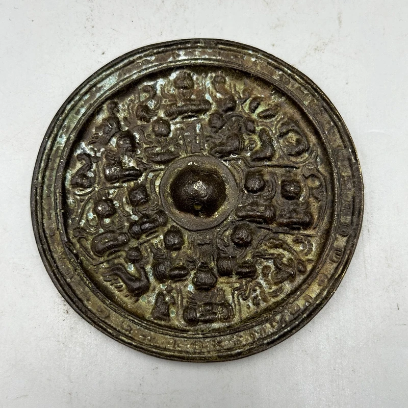 

Bronze mirror, grape mirror, home craft decoration ornament, bronze ware