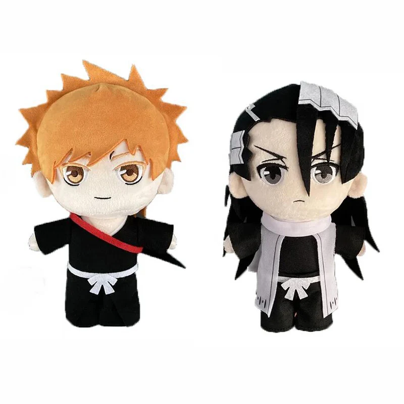 Anime BLEACH Kuchiki Byakuya Kurosaki ichigo Cosplay peluche bambola giocattolo 20cm carino morbido cuscino farcito regalo per bambini