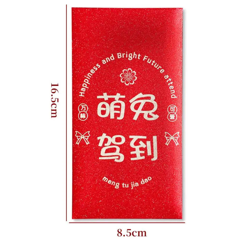 2023 New Year Chinese Red Envelopes Cute Rabbit Lucky Money Envelopes 36 Designs Lunar New Year Cartoon Patterns Red Packets Zod