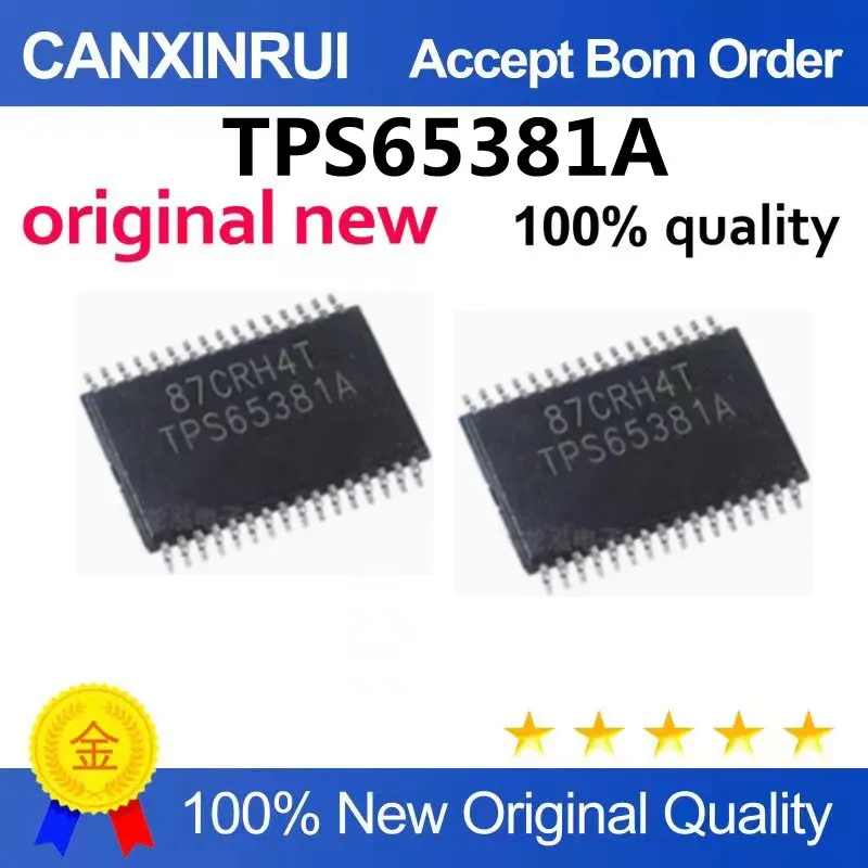 (5-100piezas) TPS65381A HTSSOP-32 original linear regulator chip