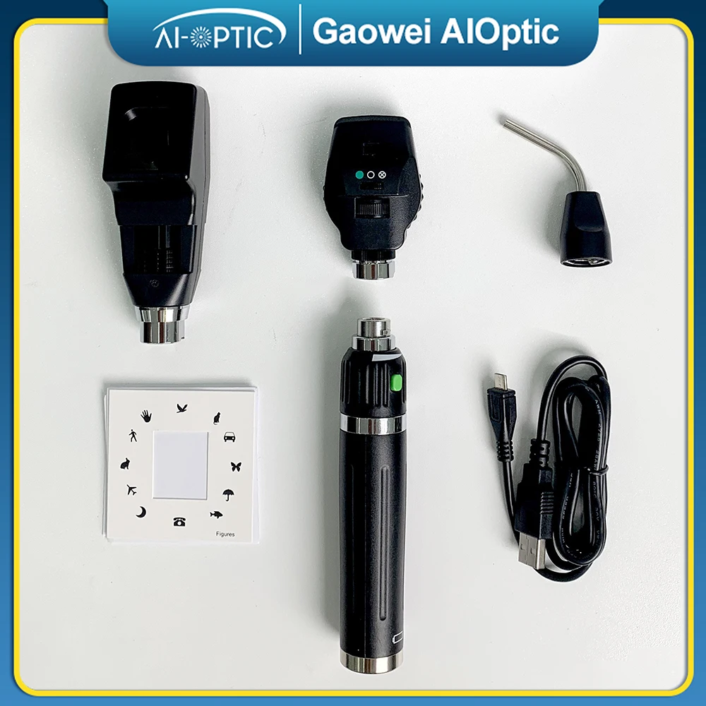 Ophthalmology Diagnose SR Spare Head Retinoscope Head Opthalmoscope Head Illuminator For Replacement Halogen Bulb 3.5V Universal