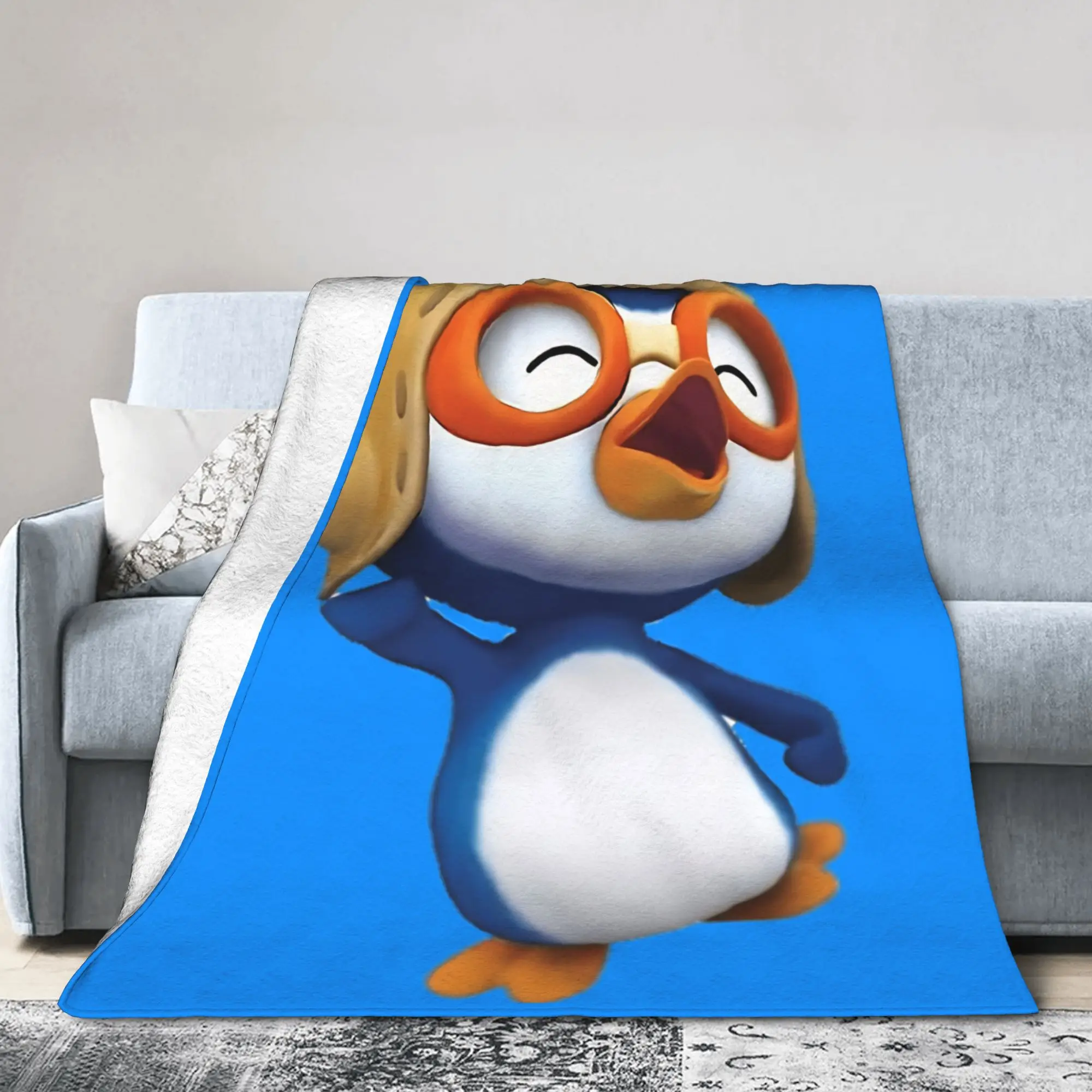 Vintage Movie Pororos Blankets Fleece Awesome Soft Throw Blanket for Home All Season,