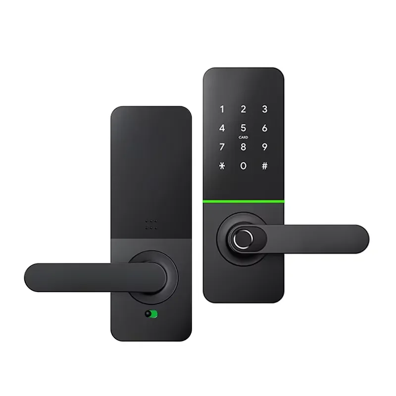 for Smart Door Lock Fingerprint Keyless Digital Handle Security with WiFi Card Lithium Battery