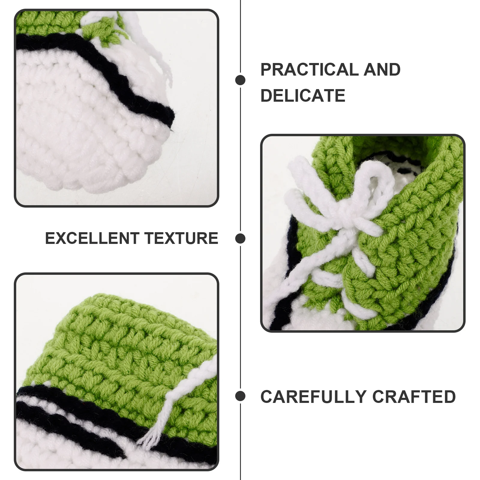 Ręcznie robione na szydełku buciki dla niemowląt, miękkie, oddychające, wygodne, rozmiar 10 cm, dla dzieci w wieku 0-12 miesięcy, ciepłe na wiosnę i jesień.