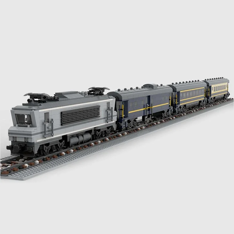 子供のための豪華なモジュラー列車ビルディングブロック,mocレンガ,車のモデル,Orient Express,テクニカルギフト,DIYセット,組み立ておもちゃ