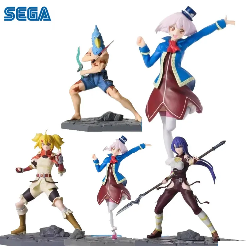 

SEGA Original Shangri-La Frontier Sun Lach Arthur Pencilgon Anime Action Figures Toys for Kids Gifts Collectible Model Ornaments
