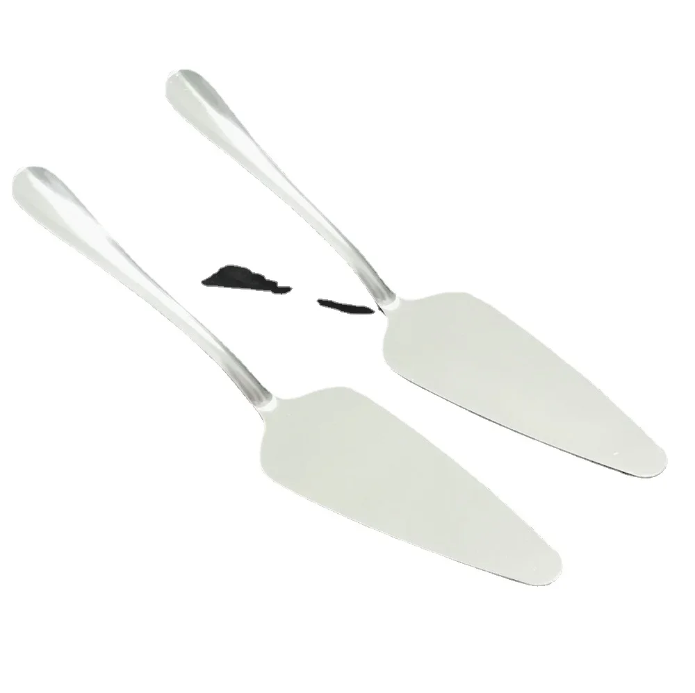 Stainless Steel Cake Shovel Triangle Cheese Toothed Pizza Shovel Birthday Cake Knife Baking Utensils Kitchen Accessories