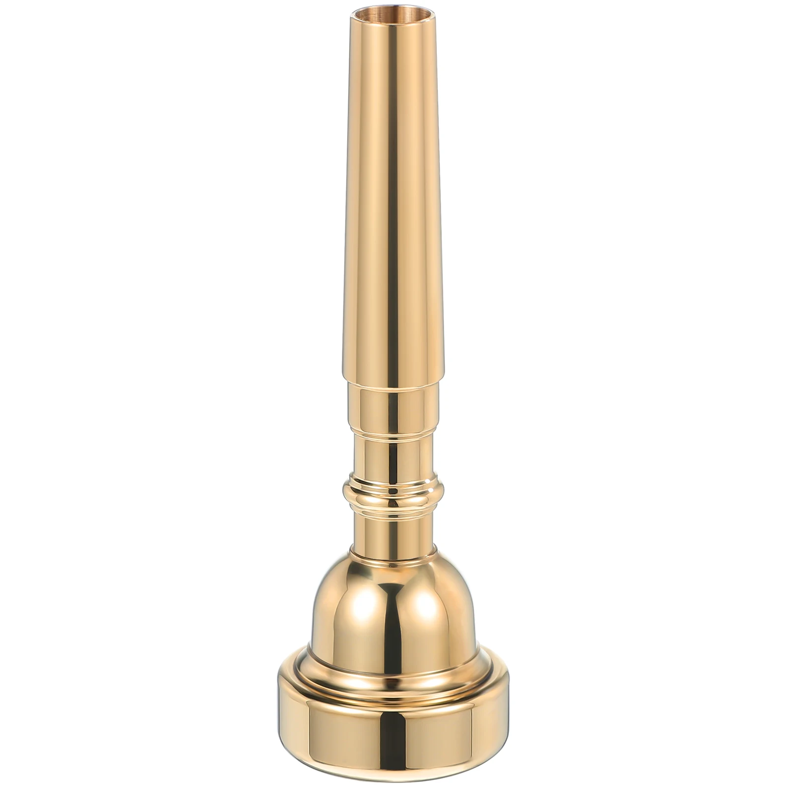 

Golden Trumpet Brass 8 7x2 Brass Trumpet Mouthpiece 7x2 7cm Clear Sound Size Accessories for Beginners