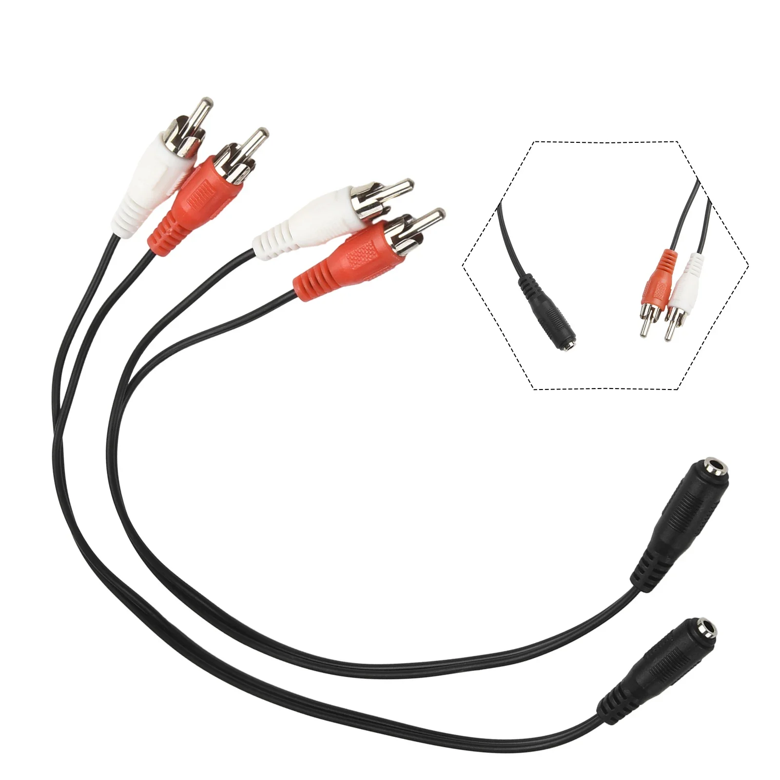 

Cable 2x Speaker Adapter 26AWG 6 Inches Copper+ABS Direct Mount Easy To Use Fits Most Car Models New Practical