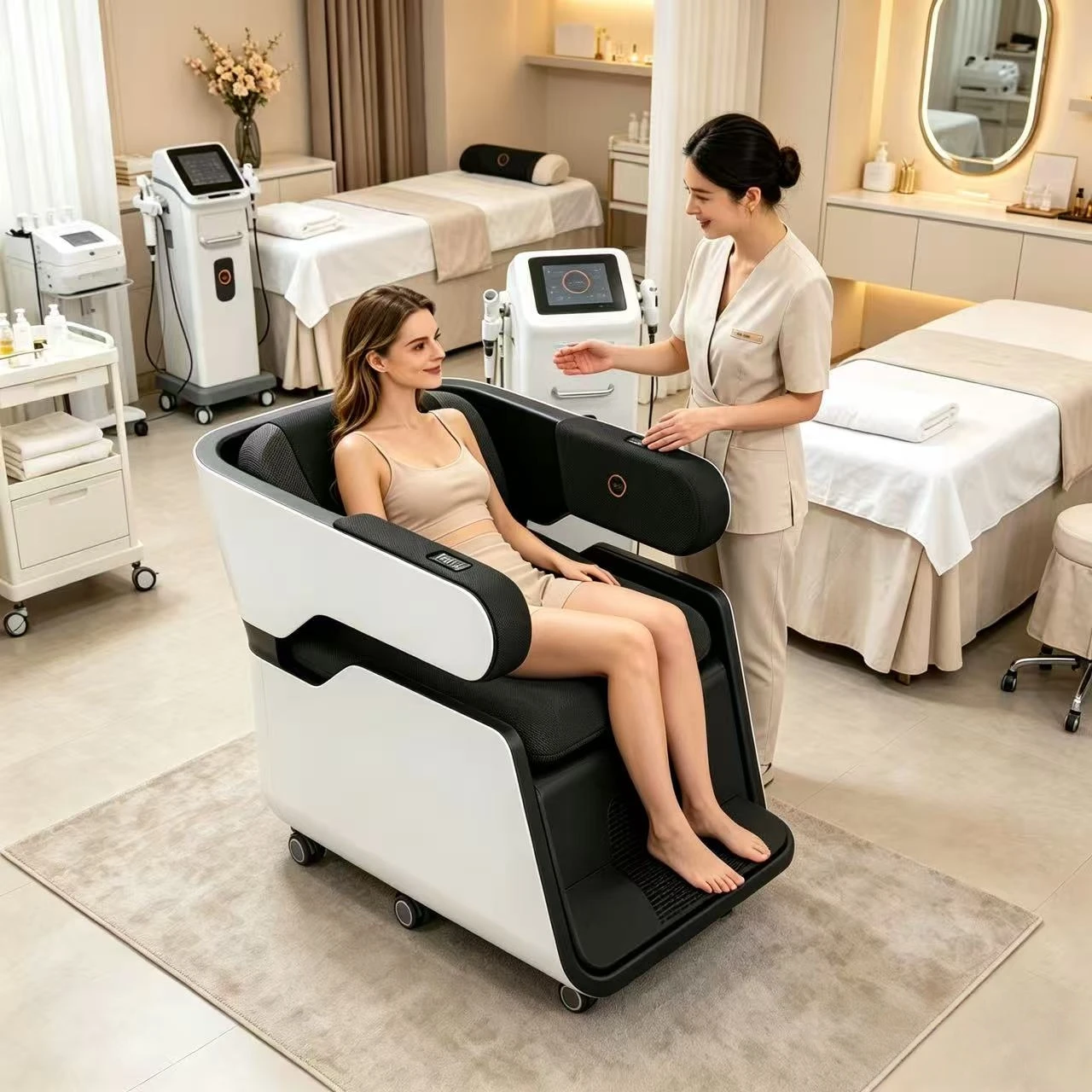 

Magic Chair Postpartum Water flosser Recovery Home SPA Use Pelvic Floor Stimulation Stress Urinary Incontinence Breast Massage