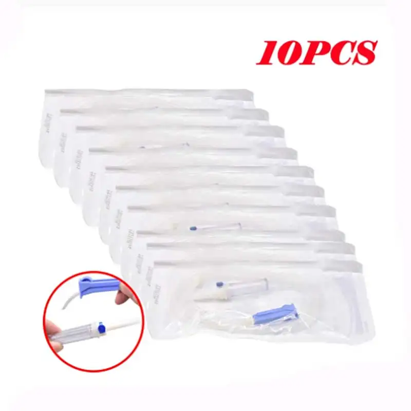 5/10Pcs Dental Irrigation Disposable Tube Kit Implant Flush Hose Transparent Disposable Tube Match Nsk Oral Irrigation Kit Tools