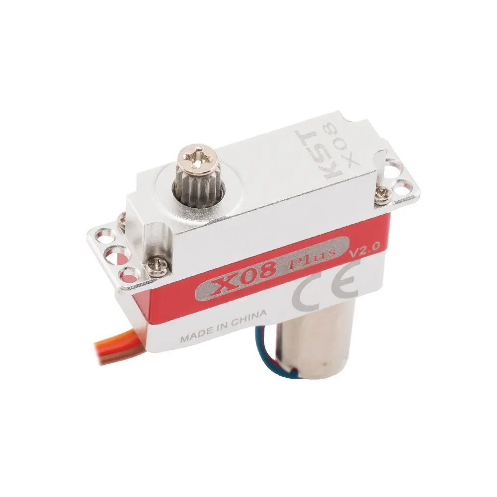 KST X08 Plus 5,3 kg 0,09 s 8 mm 9 g Servo Hochspannungs-Metallgehäuse-Servo für RC-Flugzeuge und Drohnen – Detail 5