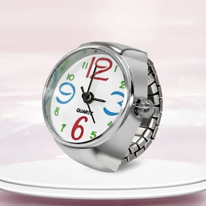 Kreative kreisförmige Uhr des Selektorrings für Männer und Frauen, Verbindungen, Schild, Finger, Paar, heißer Verkauf, neu 6 Hauptverkaufstasche 12L - №2