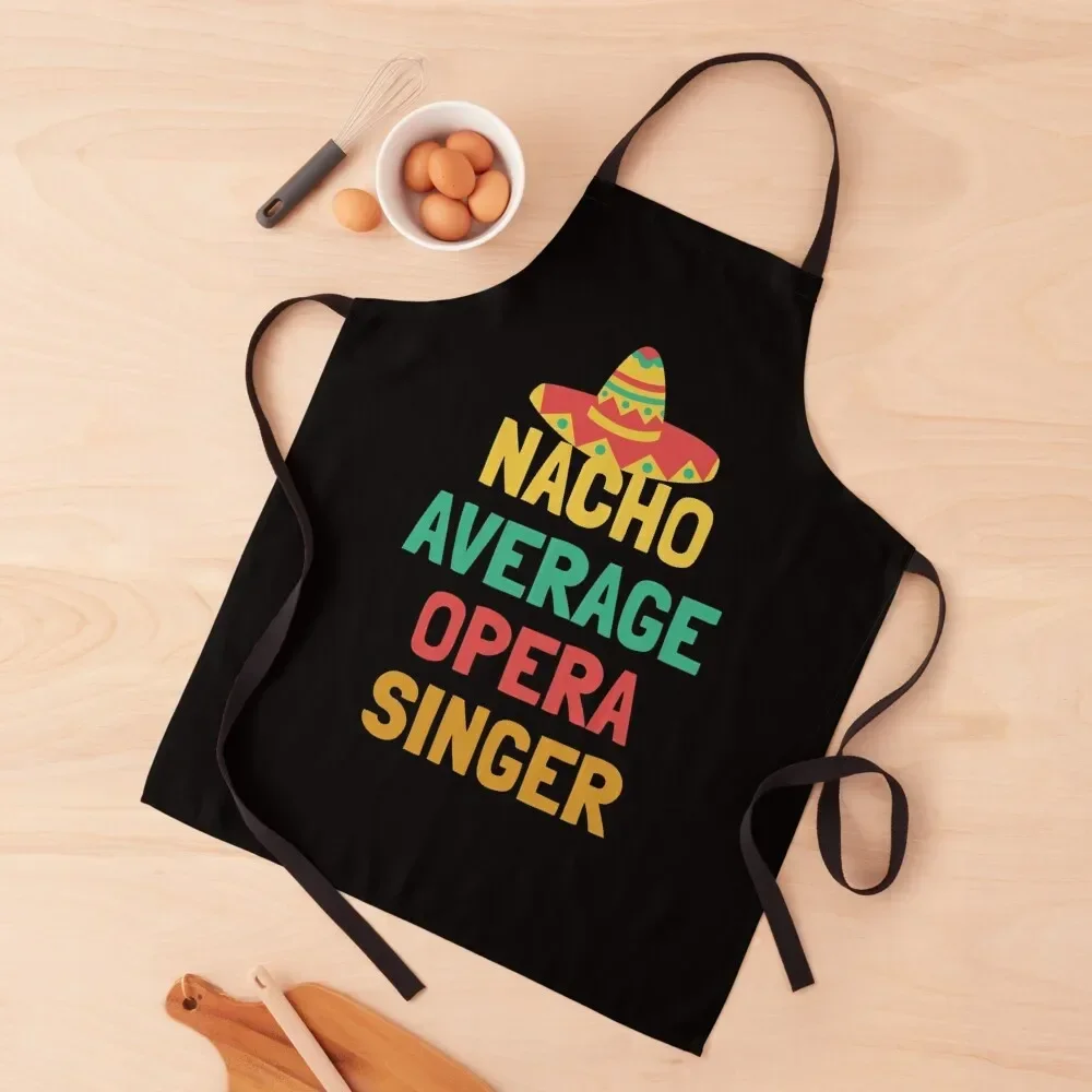 Not Your Average Opera Singer Apron Christmas gift for home useful pieces Apron