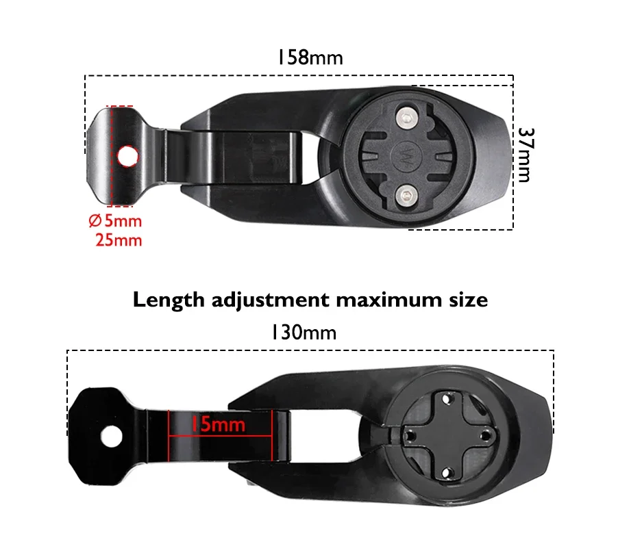 

For SLR Aerobar 3rd Gen Integrated Handlebar Speed Concept Blendr Duo Mount Computer Mount
