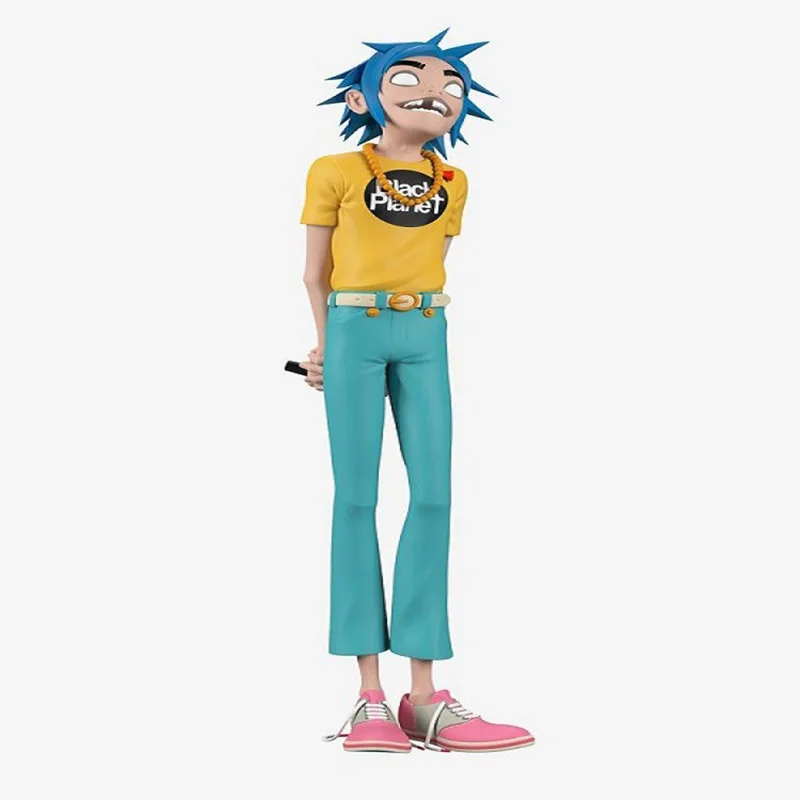 Rock Band Gorillaz Action Figure Resin Simulation Indie Station Member Collection Virtual Band 2D Noodle Murdoc Russel Model Toy