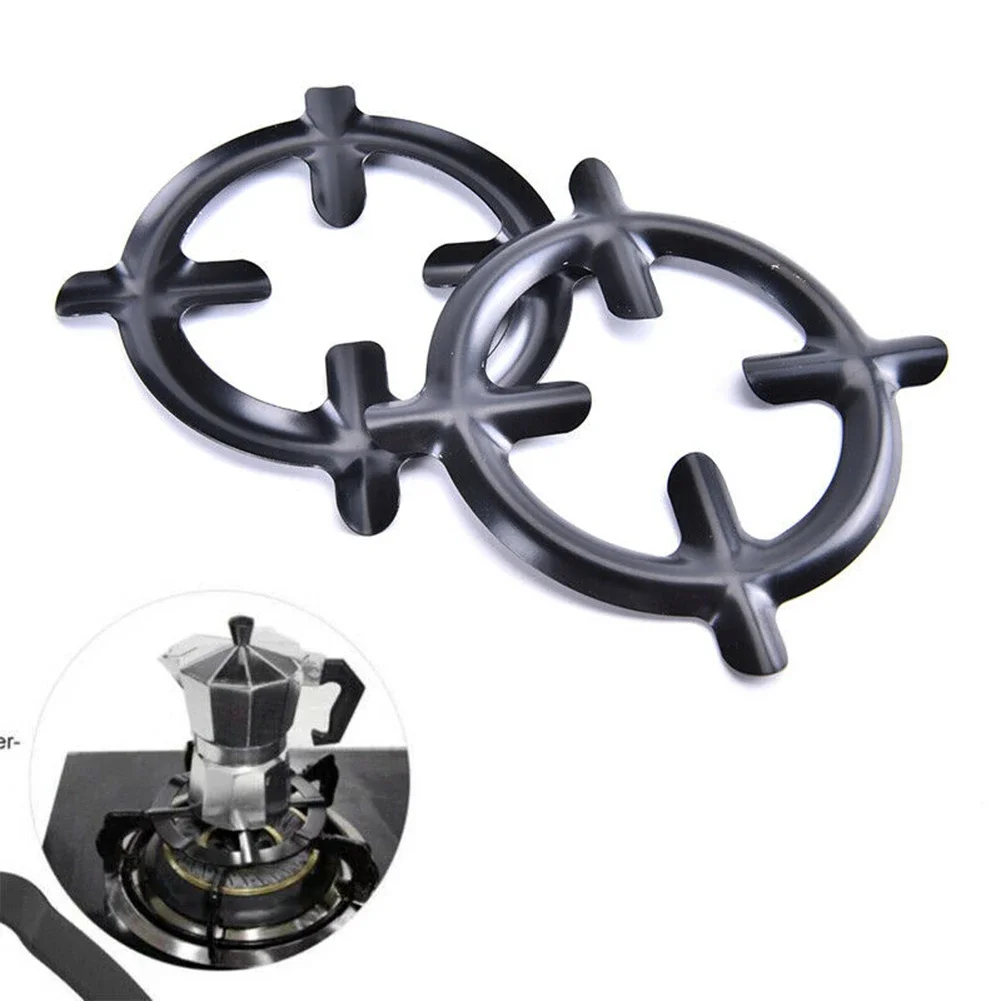 

1PC Iron Gas Stove Cooker Plate Coffee Moka Pot Stand Reducer Ring Hold Coffee Maker Shelf Kitchen Stove Accessories