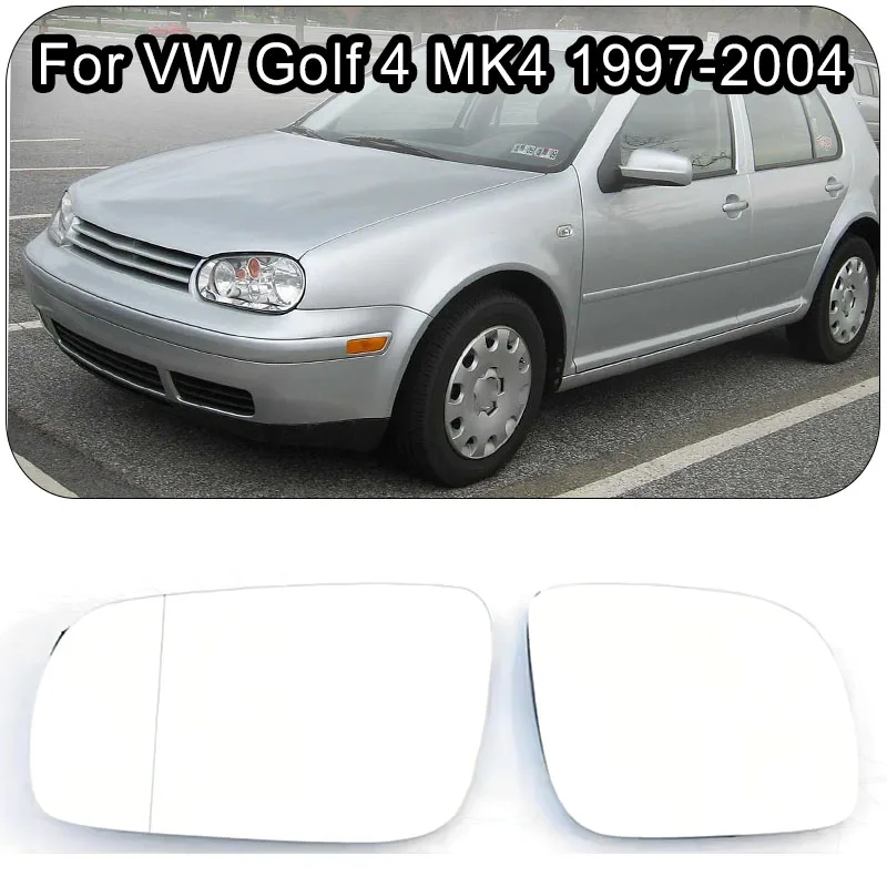 

For VW Golf 4 MK4 Car Side Heated Rearview Mirror Glass left or right 1997-2004 1J1857521 1J1857522