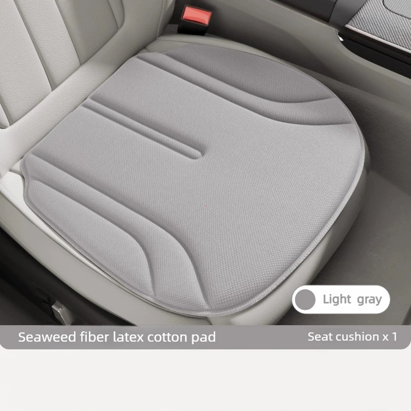 3D Breathable Foam Car Seat Covers High-elastic Car Front Seat Cushions Strip Design For Summer Skin-friendly Universal Car Pads