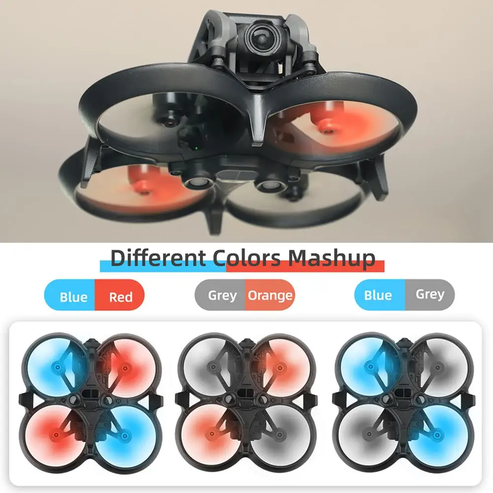 プロペラ2925Sネジ付きのカラフルな交換用ブレード小型軽量ドローンのウィングは、dji avataアクセサリーと互換性があります