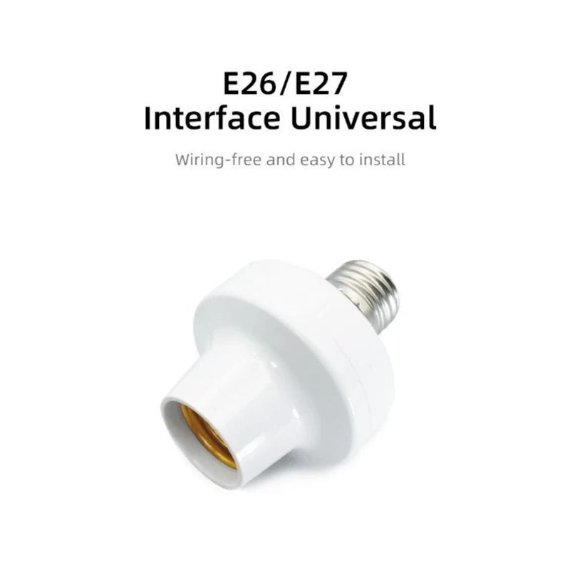 E27 Wireless Remote Control Light Lamp Holder High Quality 20M Base ON/Off Switch Socket Range Smart Device For LED Bulb