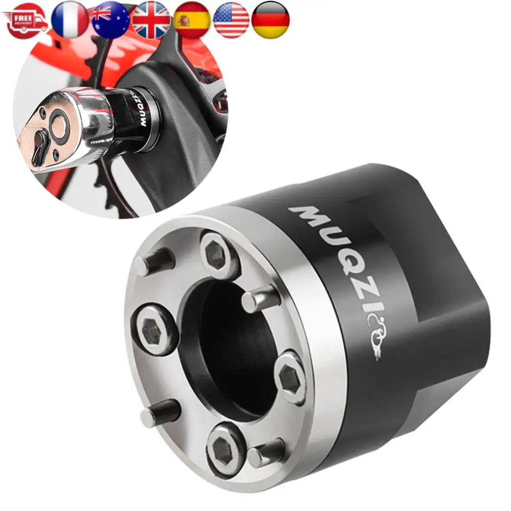 MUQZI DUB كرنك غطاء تفكيك أداة المحمولة دراجة كرنك غطاء النازع مزيل الفولاذ المقاوم للصدأ ل SRAM DUB BB30