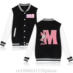 Disney Mickey and letters match children's cartoon baseball uniform coat boys and girls spring and autumn leisure sports coat