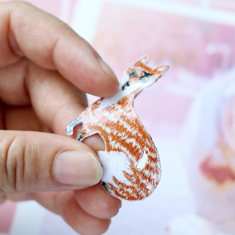 

Полиэстеровая нашивка для одежды, 4 см, вышитая, для самостоятельного пришивания, для взрослых и детей