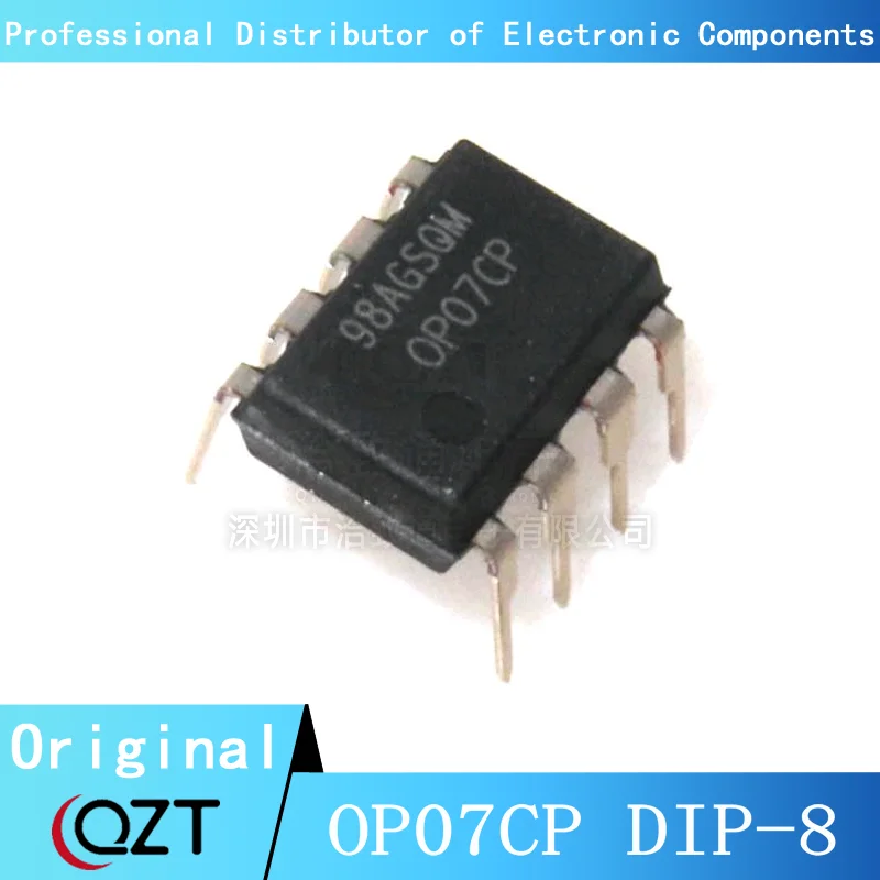 10 pz/lotto OP07CP DIP OP07 OP07C DIP-8 chip Nuovo spot