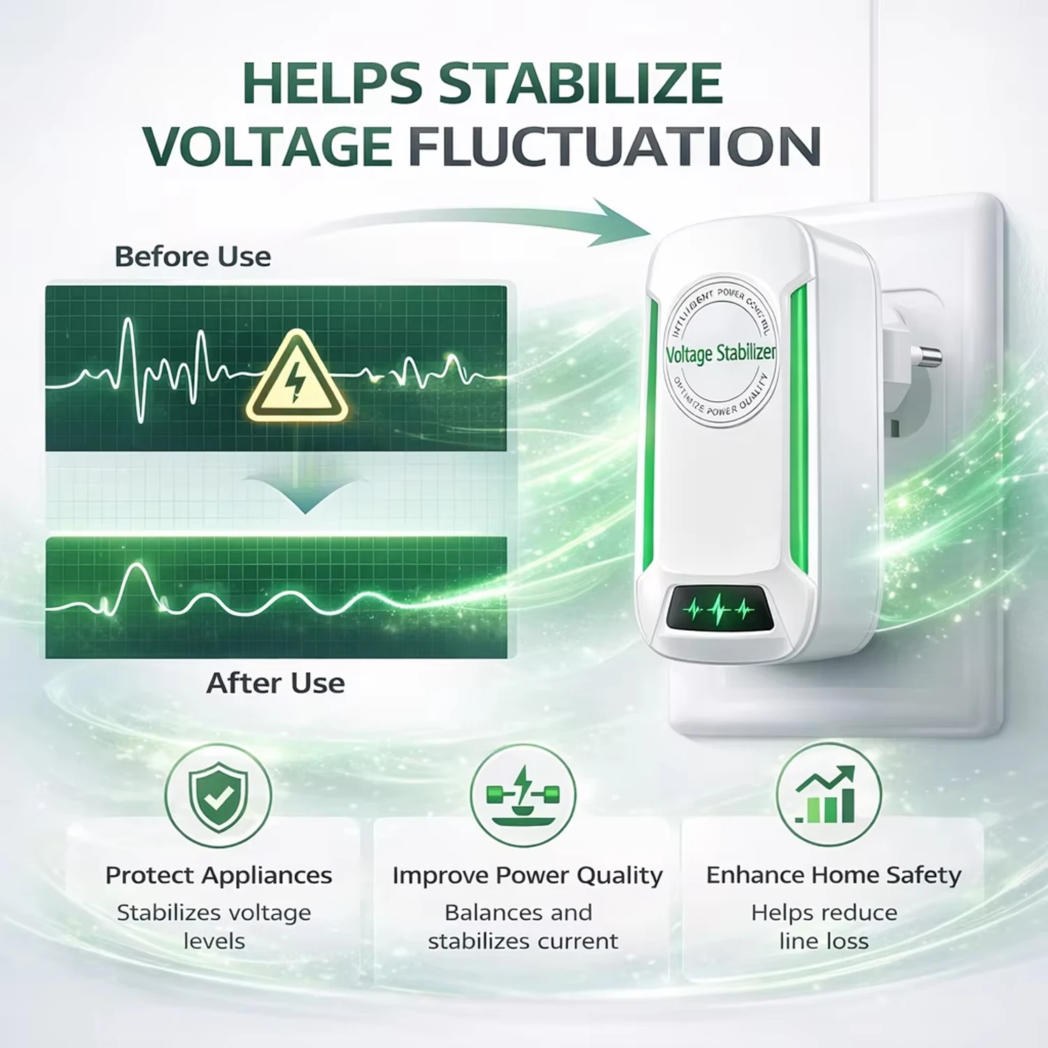 Voltage Stabilizer Plug For Ho - Travel Accessories Uk 评论和价格