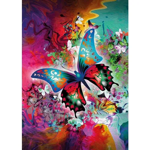 Nova Puzzle 44001 - 1500 Piece Fantastic Butterfly Mini Puzzle