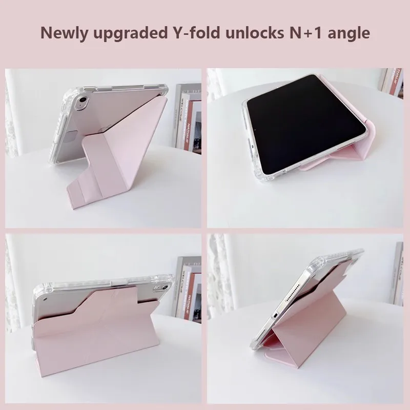 حافظة أكريليك قابلة للطي Y لهاتف هواوي MatePad Air 12 2025 2024 12X 2025 2026 Air 11.5 S SE 11 غطاء حماية مع حامل قلم رصاص #4