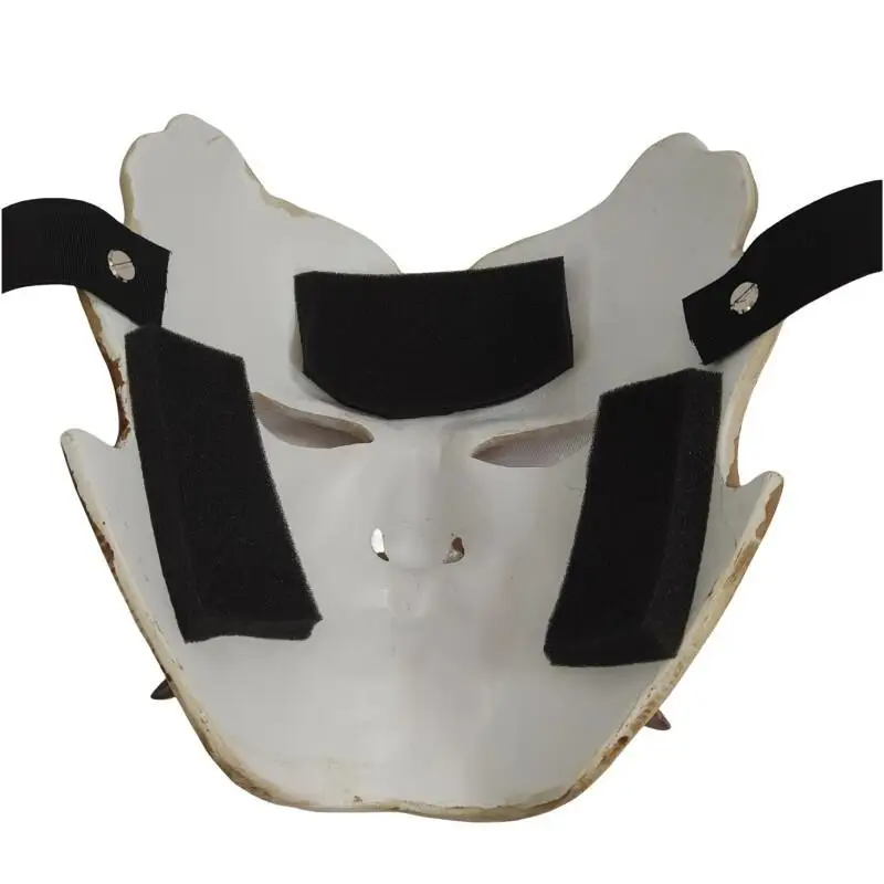 할로윈 일본 사무라이 오니 악마 마스크 풀페이스 호러 코스프레 소품 레진 게임 파티 액세서리 테러 전사 마스크 (성인용)