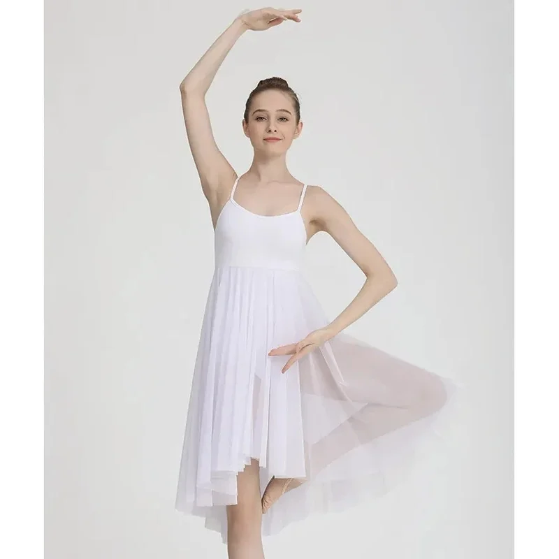 

Женское платье, лирическое платье, балерина, балетные платья для женщин, балетная пачка, современное платье для взрослых, профессиональное шифоновое танцевальное платье