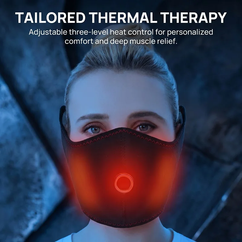 Heating Thickened Warm Anti-freeze Ear Cover Face Mask Unisex Winter Windproof Protection Mouth Nose Cover Two-in-One Design