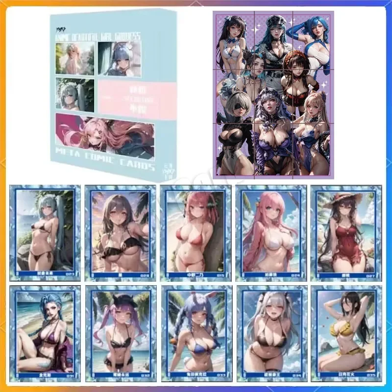 New Style Sexy Card Limited Sale ACG Goddess Story Sexy Nude Bikini Girl Big Boobs Big Ass Wife Card Collectible Blind Box Gift