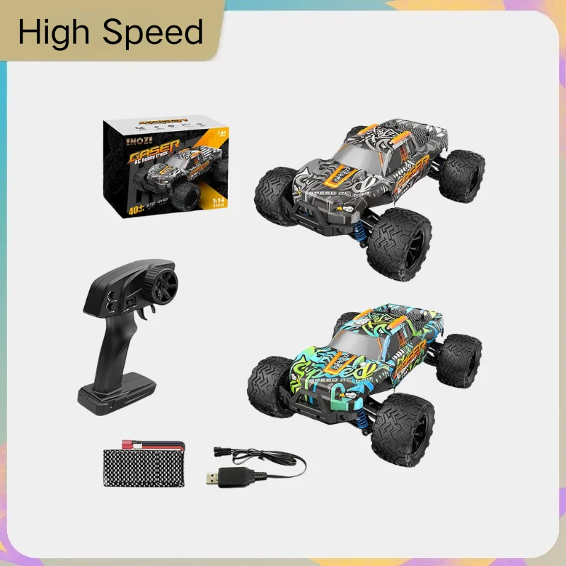 

1:14 Scale 4WD High Speed RC Car, Waterproof Remote Control Monster Truck, 4x4 Off-Road and Drift Racing Vehicle for Kids