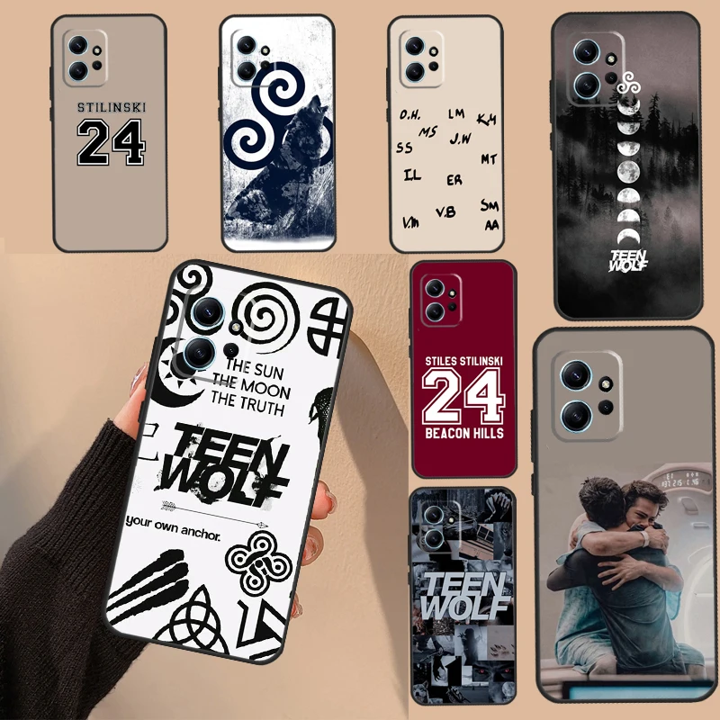 Teen Wolf Stilinski 24 Case For Xiaomi Redmi 12 9A 9C 10A 10C 12C Redmi Note 11 10 8 9 12 Pro 9S 10S 11S 12S Cover