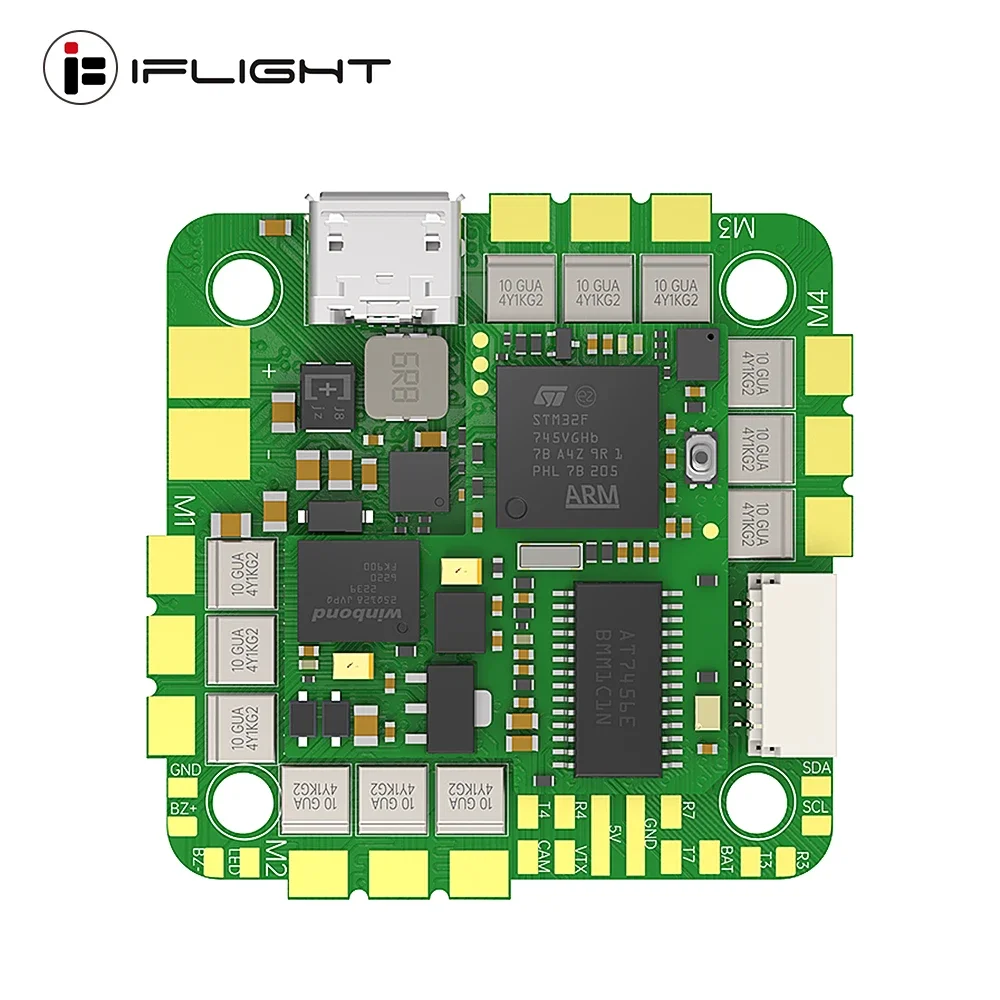 

IFlight BLITZ Whoop F7 55A плата управления полетом AIO/ESC гироскоп BMI270 W/25,5*25,5 мм Монтажный рисунок 2-6S для радиоуправляемого FPV дрона