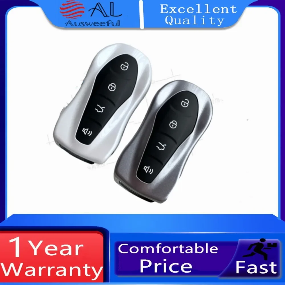 XNRKEY 4 Button Car Smart Remote Key 433Mhz 4A Chip for Geely Atlas Tugella Azkarra Coolray Okavango Proton Emgrand X7 GS Binray