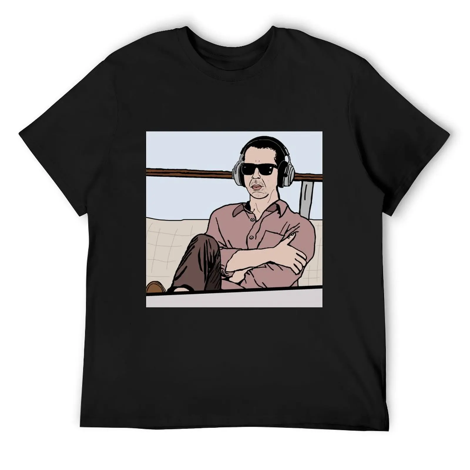 

Kendall Roy - Headphones and Sunglasses T-Shirt graphic shirts custom shirt vintage graphic tee funny t shirts for men