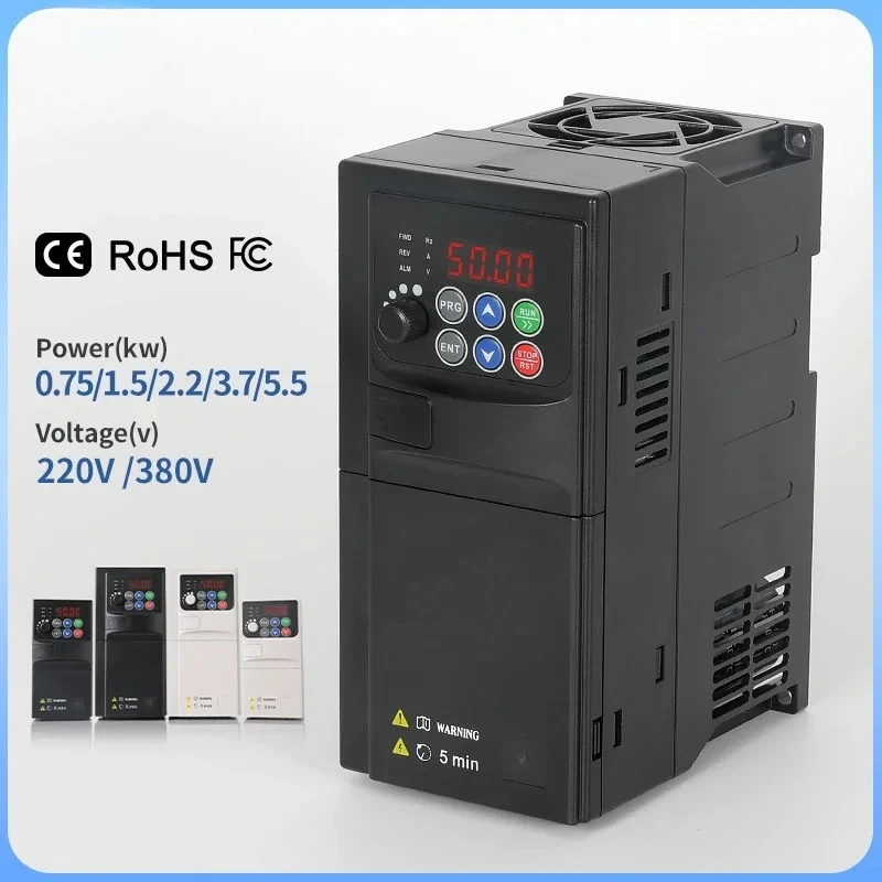 NEW SU600 VFD 0.75KW/1.5KW/2.2KW/3.7KW/5.5KW 220V/380V inverter Variable Frequency Drive Speed Controller for 3-phase Motor